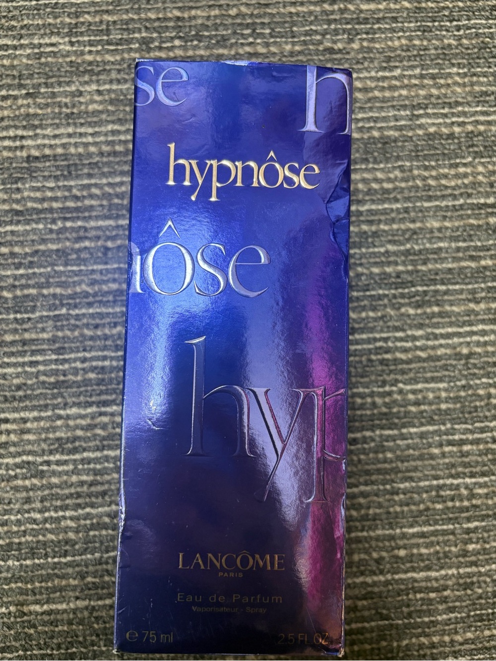 Lancôme Hypnôse Eau – Shimmering Blue Packaging